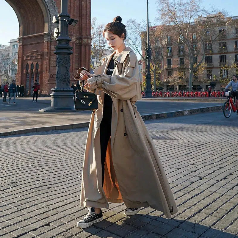 Trench coat oversized