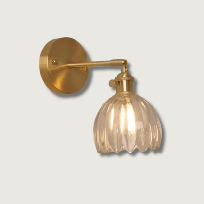 PetalShine - Lampe à Wand rétro en forme de fleur