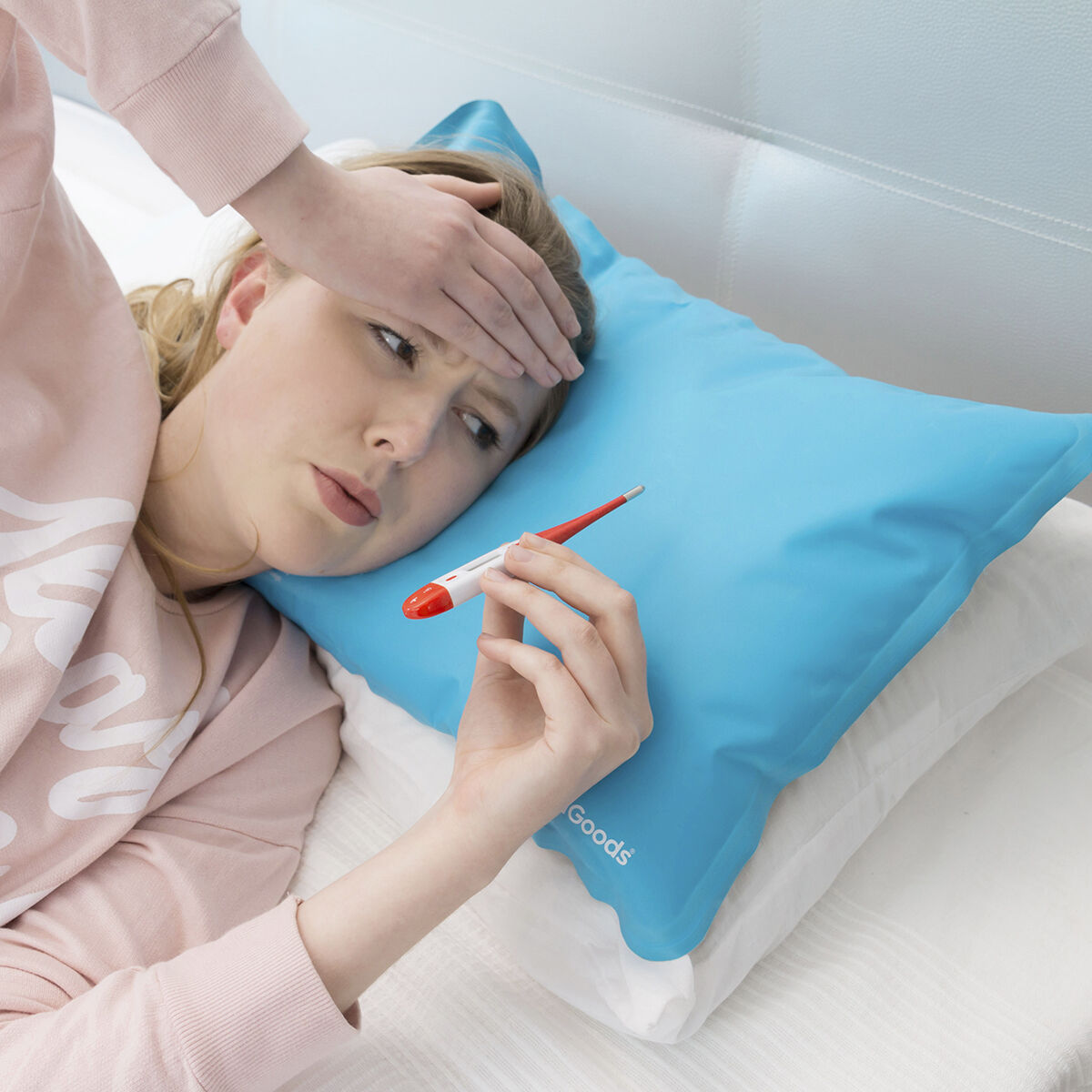 Coussin rafraîchissant ergonomique à eau