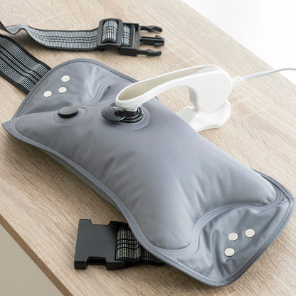 Coussin bouillotte électrique multifonctions réglable et rechargeable