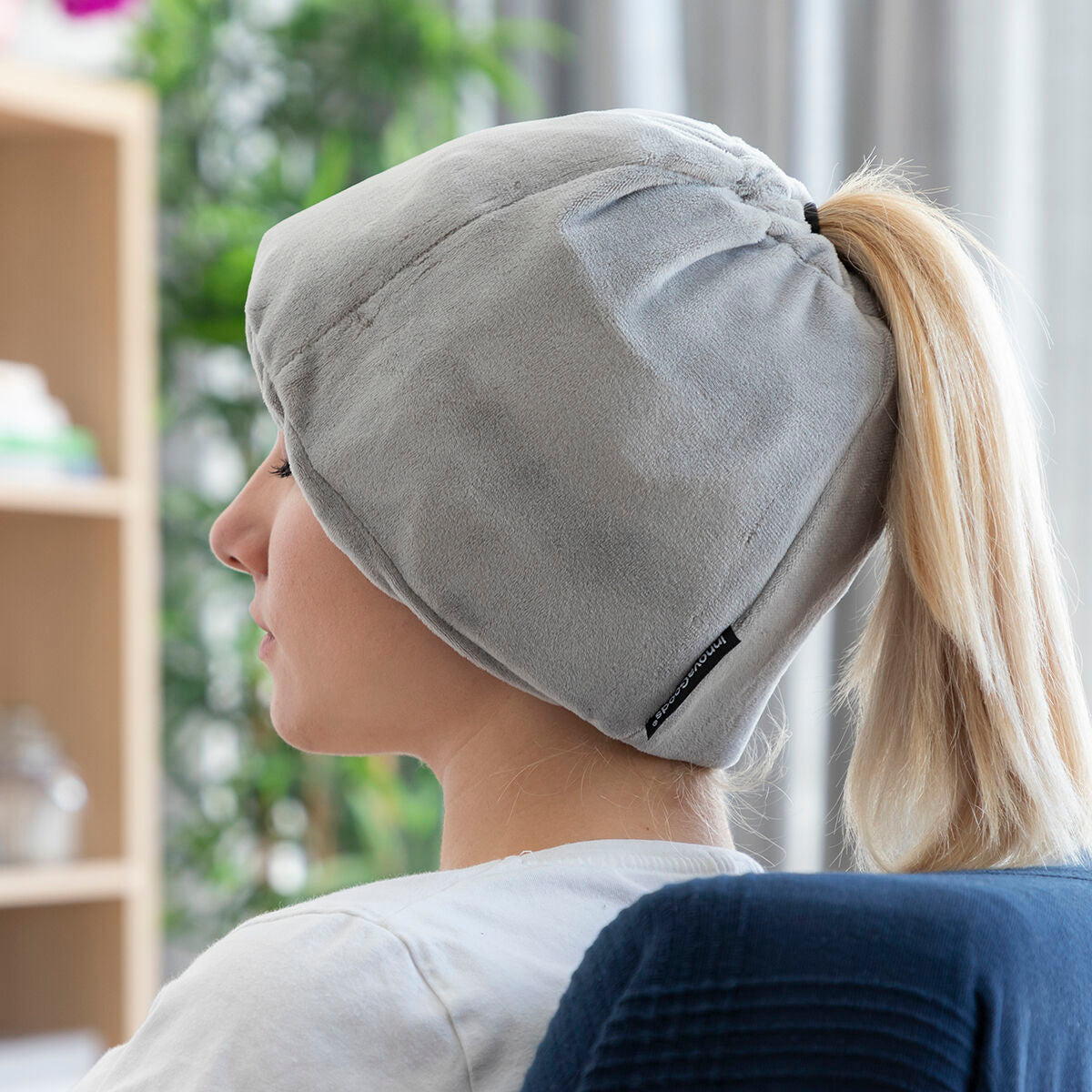 Coussin bonnet multifonctions chaud et froid pour soulager les migraines