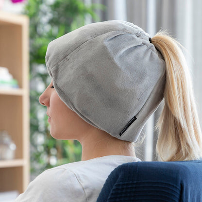 Coussin bonnet multifonctions chaud et froid pour soulager les migraines