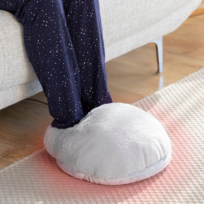 Coussin Chauffe-pieds Électrique 2-en-1