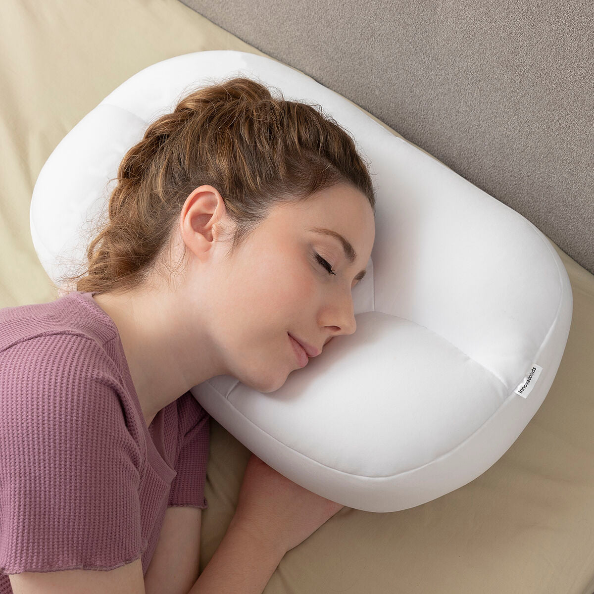 Coussin Nuage 3D anti-rides ergonomique