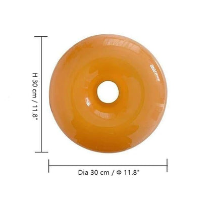 Lampe Donut Bauhaus - Lampe de Bureau et Décoration Murale LED Dimmable