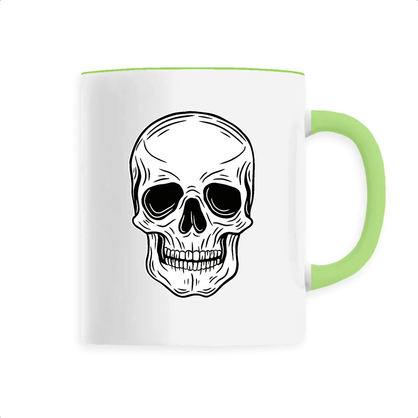Mug Tête de Mort Blanche