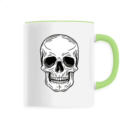 Mug Tête de Mort Blanche