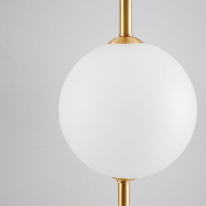 Applique Murale Verticale en Globe de Verre – Éclairage Élégant et Moderne