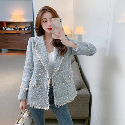 Veste en tweed femme