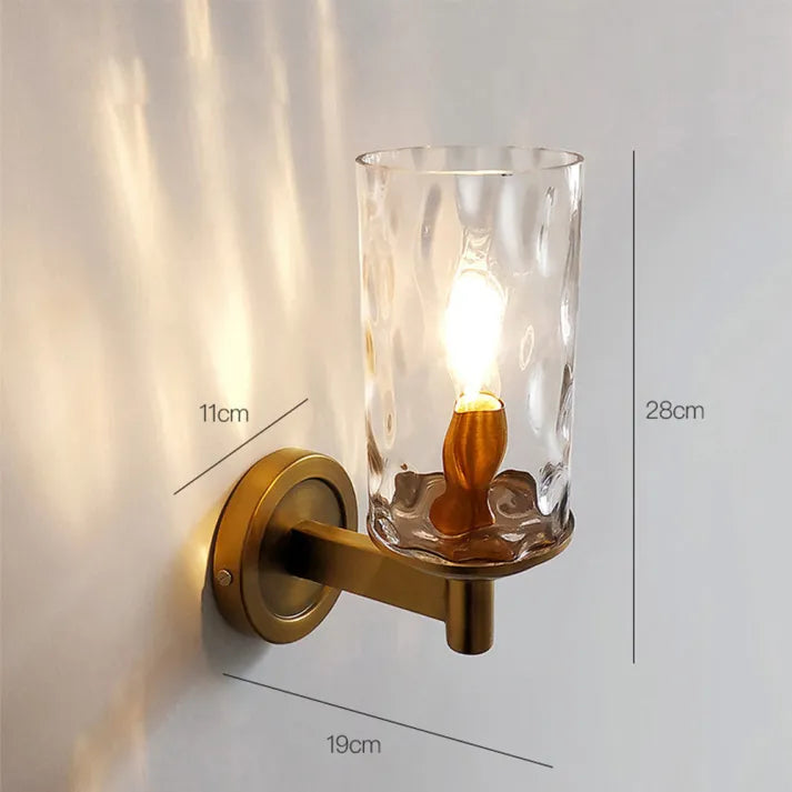 Applique Murale Rétro Classique en Verre – Élégance Vintage pour Votre Intérieur