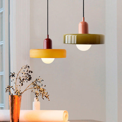 Suspension Bauhaus en Verre - Un Mélange Parfait de Créativité et de Design Moderne