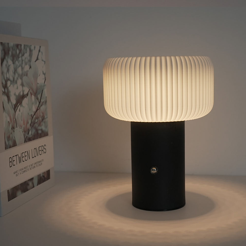 Lampe de Table Night Light Mushroom LED – Design Inspiré des Champignons, 3 Couleurs Dimmables