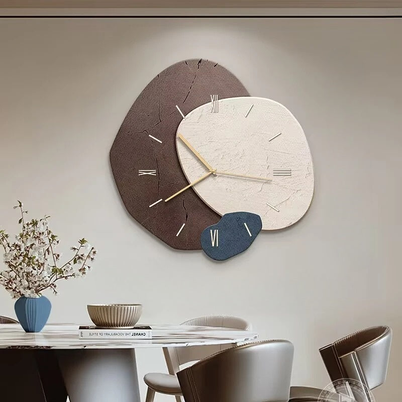 Horloge Murale en Bois - Élégance Silencieuse pour Votre Intérieur