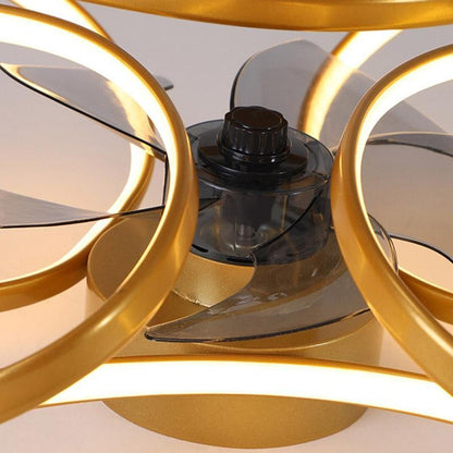 Plafonnier Ventilateur Moderne - Éclairage et Ventilation 2 en 1