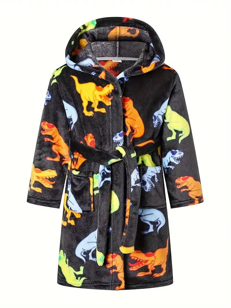 Peignoir de Bain Enfant á Motif D'animaux