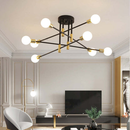 Suspension ORBITA – Éclairage Moderne en Métal avec Ampoule LED E27