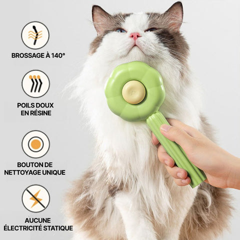 Brosse De Toilettage Chat CozyCat™