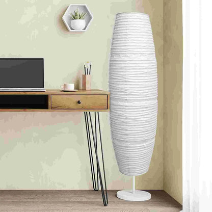 Abat-jour Lampadaire Blanc de Style Japonais en Papier