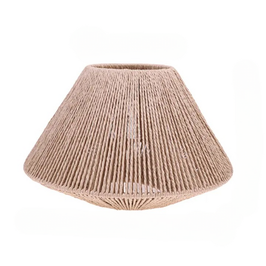 Abat Jour Vintage Tressé en Papier