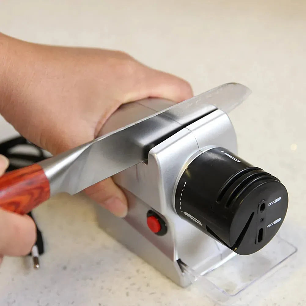 Aiguiseur électrique compact et professionnel - Couteau et ciseaux
