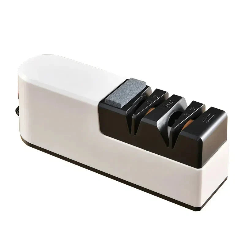 Aiguiseur électrique blanc et multifonction