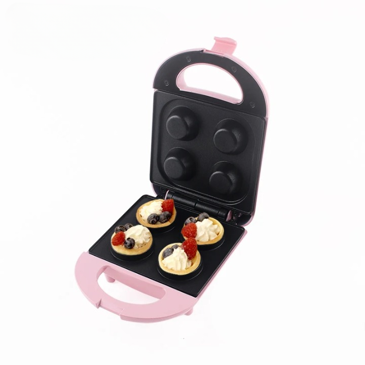 Appareil Pancake Rose Antiadhésif en Aluminium