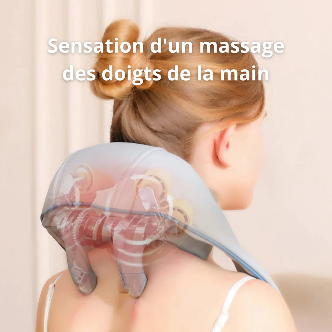 Masseur Shiatsu Chauffant avec Acupression