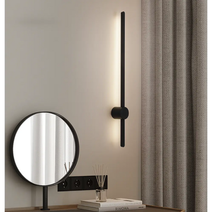 Applique Murale LED Linéaire Aluminium Premium - Lueur Élégante