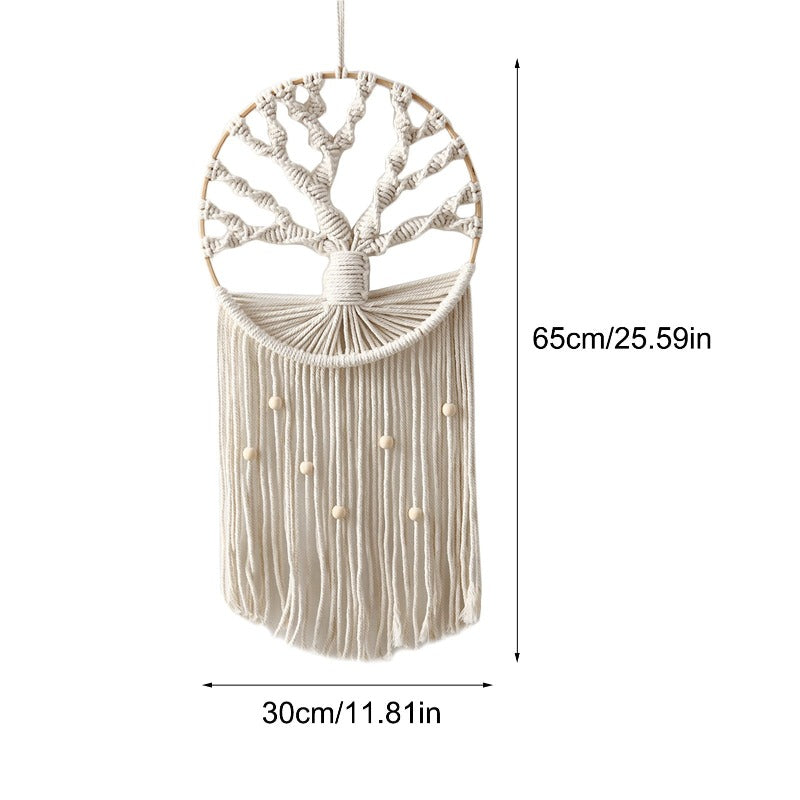 Attrape-rêve Tricotin Arbre de vie
