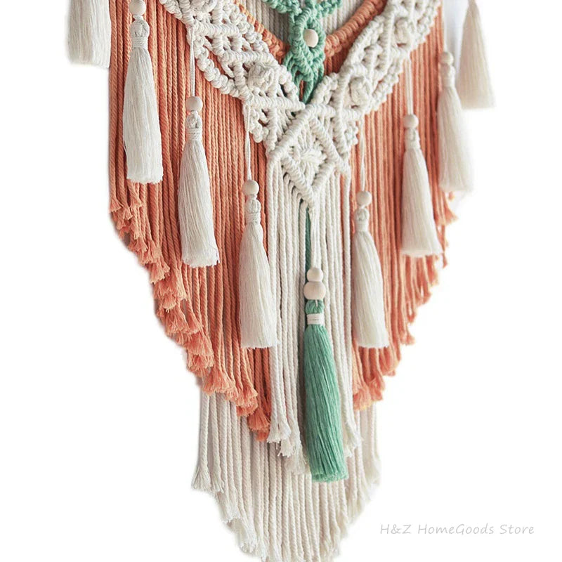 Attrape-rêves Boho aux Couleurs Basques