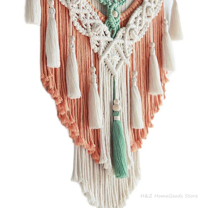Attrape-rêves Boho aux Couleurs Basques