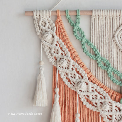 Attrape-rêves Boho aux Couleurs Basques