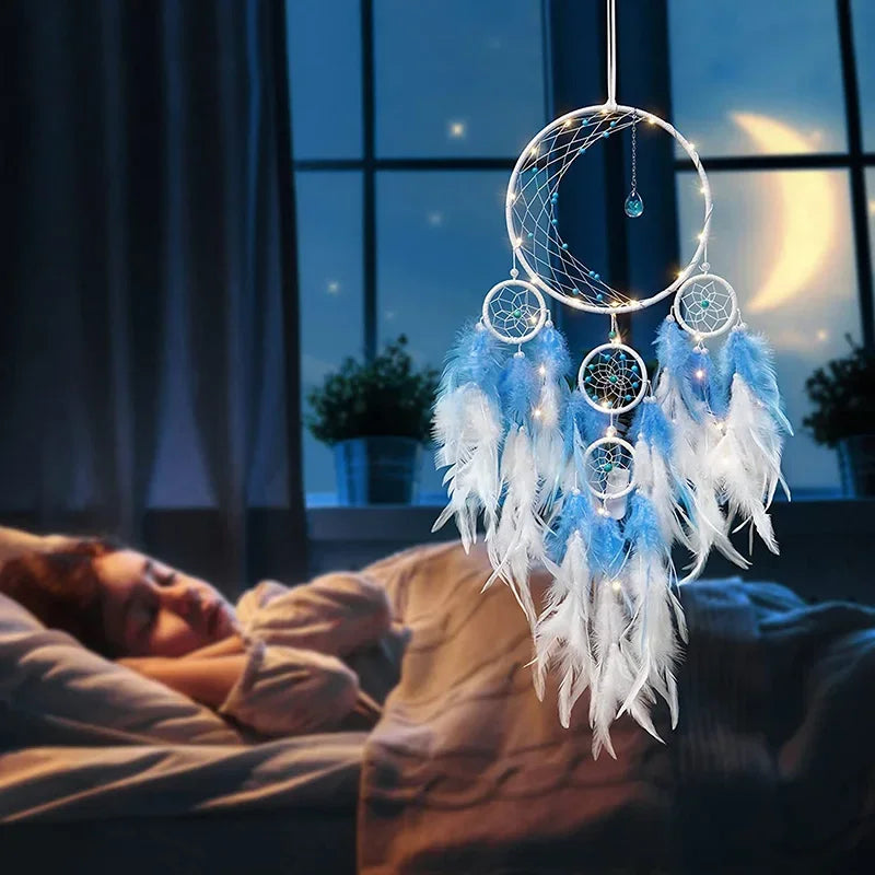 Attrape Rêve Lune Céleste