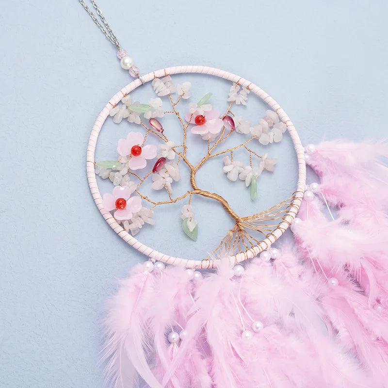 Attrape Rêve Arbre de vie Fleur Sakura