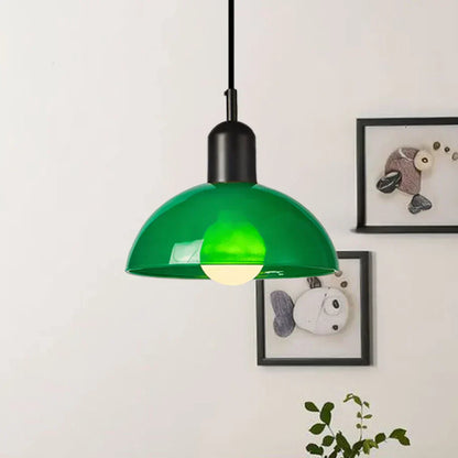 Suspension en Verre LED - Lampe Moderne avec Forme Élegante, Éclairage LED, 40W