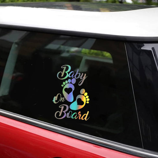 AUTOCOLLANT POUR VOITURE | Baby on Board™ N°1