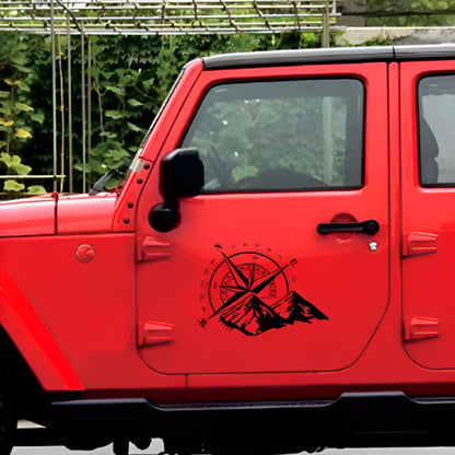 AUTOCOLLANT VOITURE CARROSSERIE | Compass Stick™