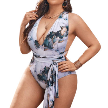 Maillot de bain 1 pièce grande taille