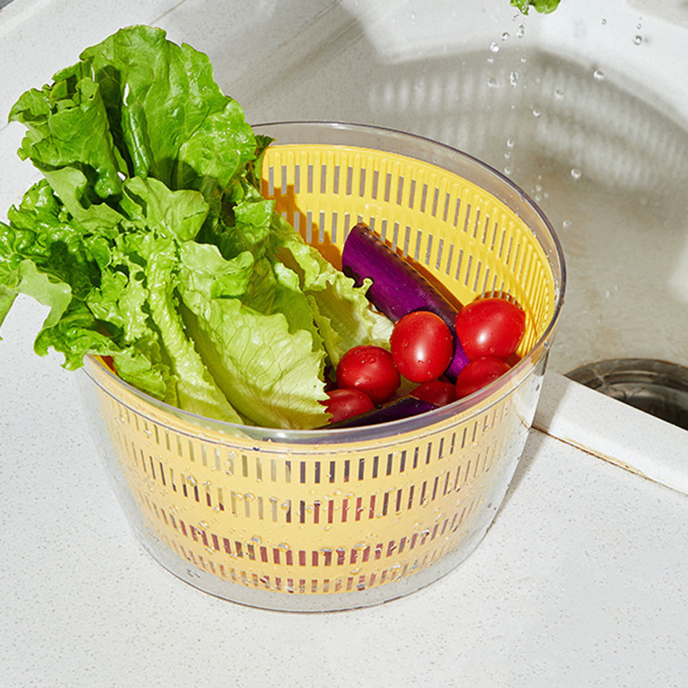 Essoreuse à salade électrique avec lames en acier inoxydable et recharge USB
