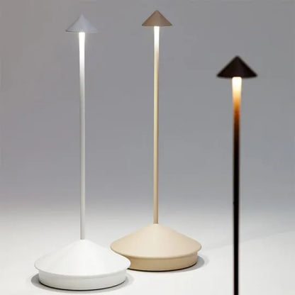 Lampe de Table LED Sans Fil ClarityGlow – Rechargeable, Dimmable, Intérieur et Extérieur
