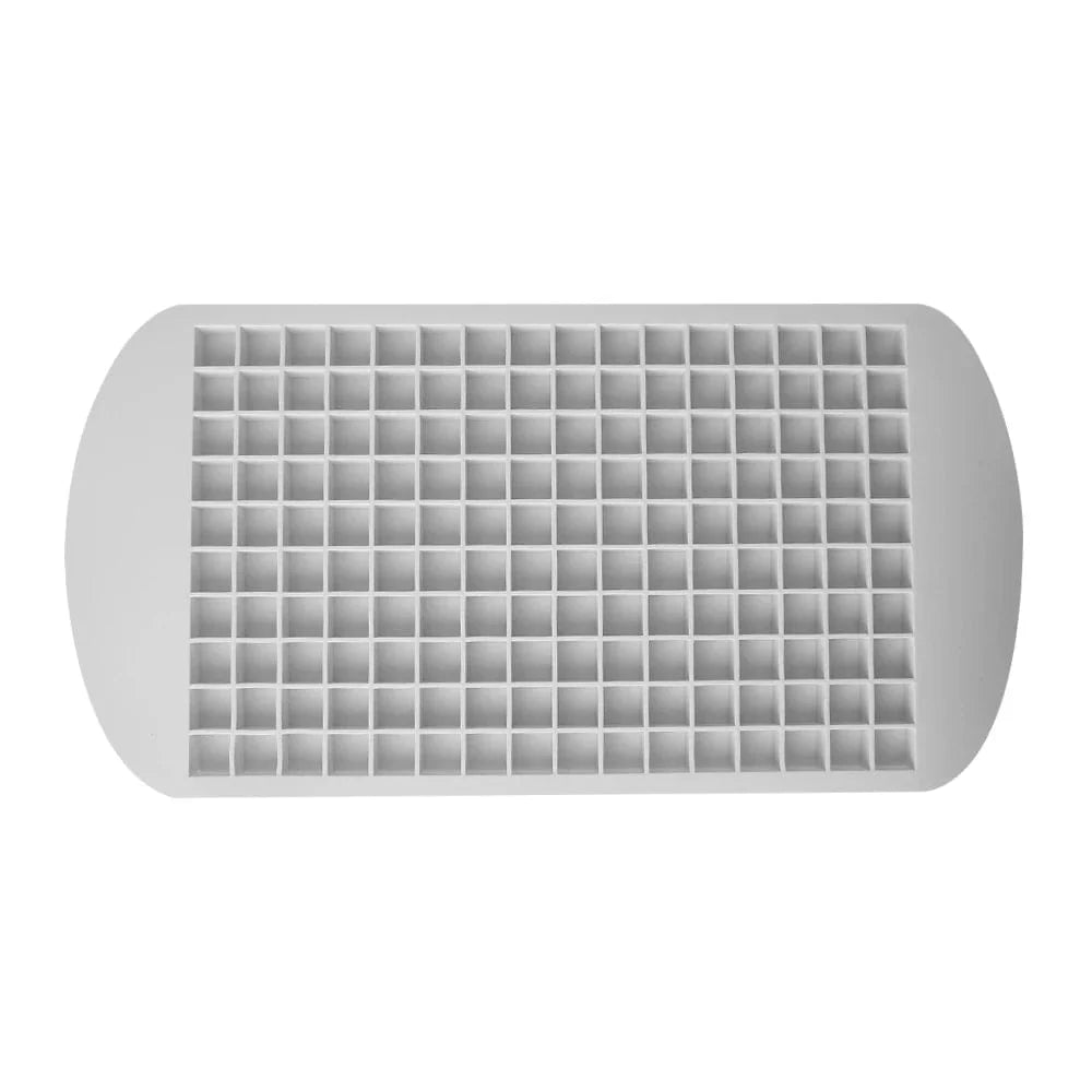 Bac à glaçons mini silicone 160 grilles - Fabrication de glaçons - Barbecue, Cocktail, Rafraîchissant Grey-160 Grid