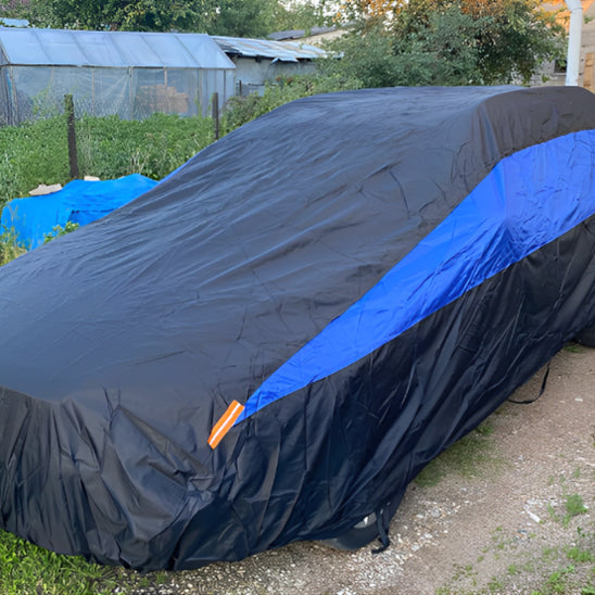 BACHE VOITURE GRANDE TAILLE BLEU | Large Cover™