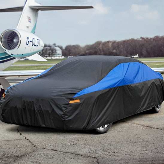 BACHE VOITURE GRANDE TAILLE BLEU | Large Cover™