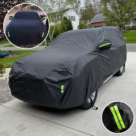 BACHE VOITURE GRANDE TAILLE NOIR | Large Cover™