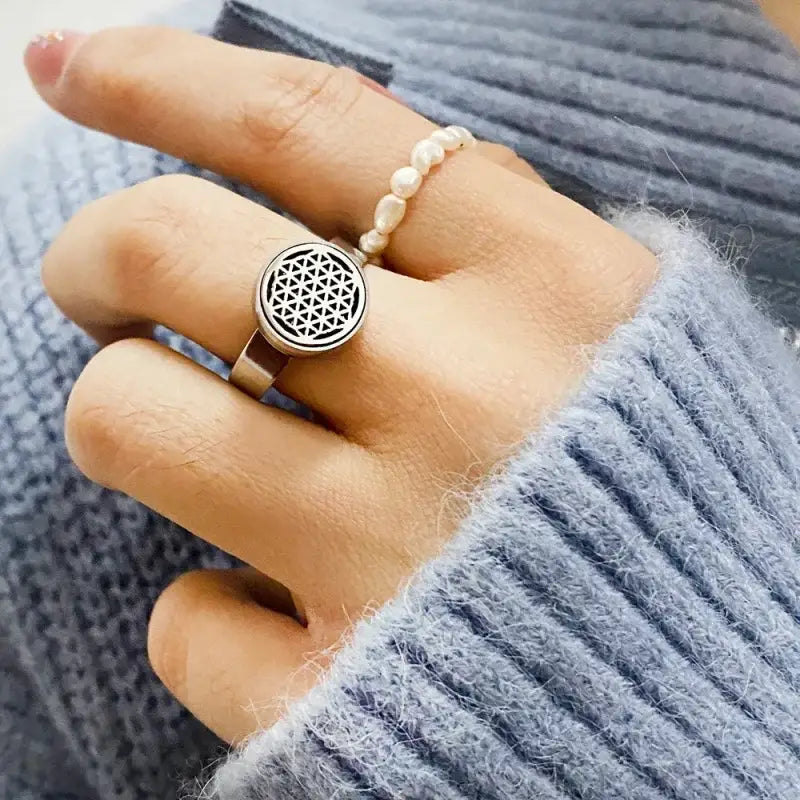 Bague diffuseur huiles essentielles - Arbre de vie