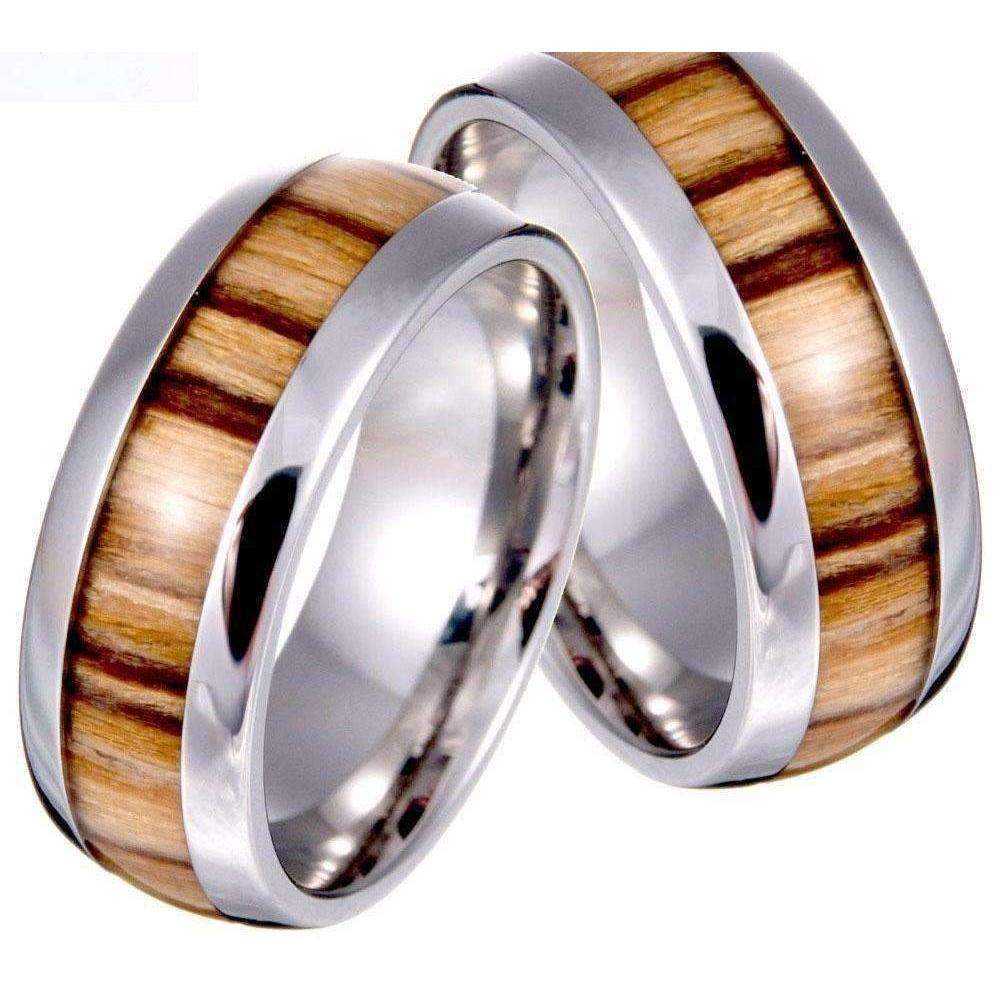 Bague en Bois - Ambré