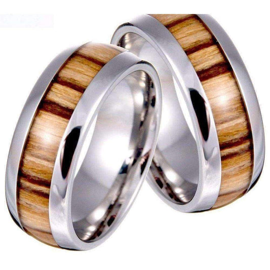 Bague en Bois - Ambré