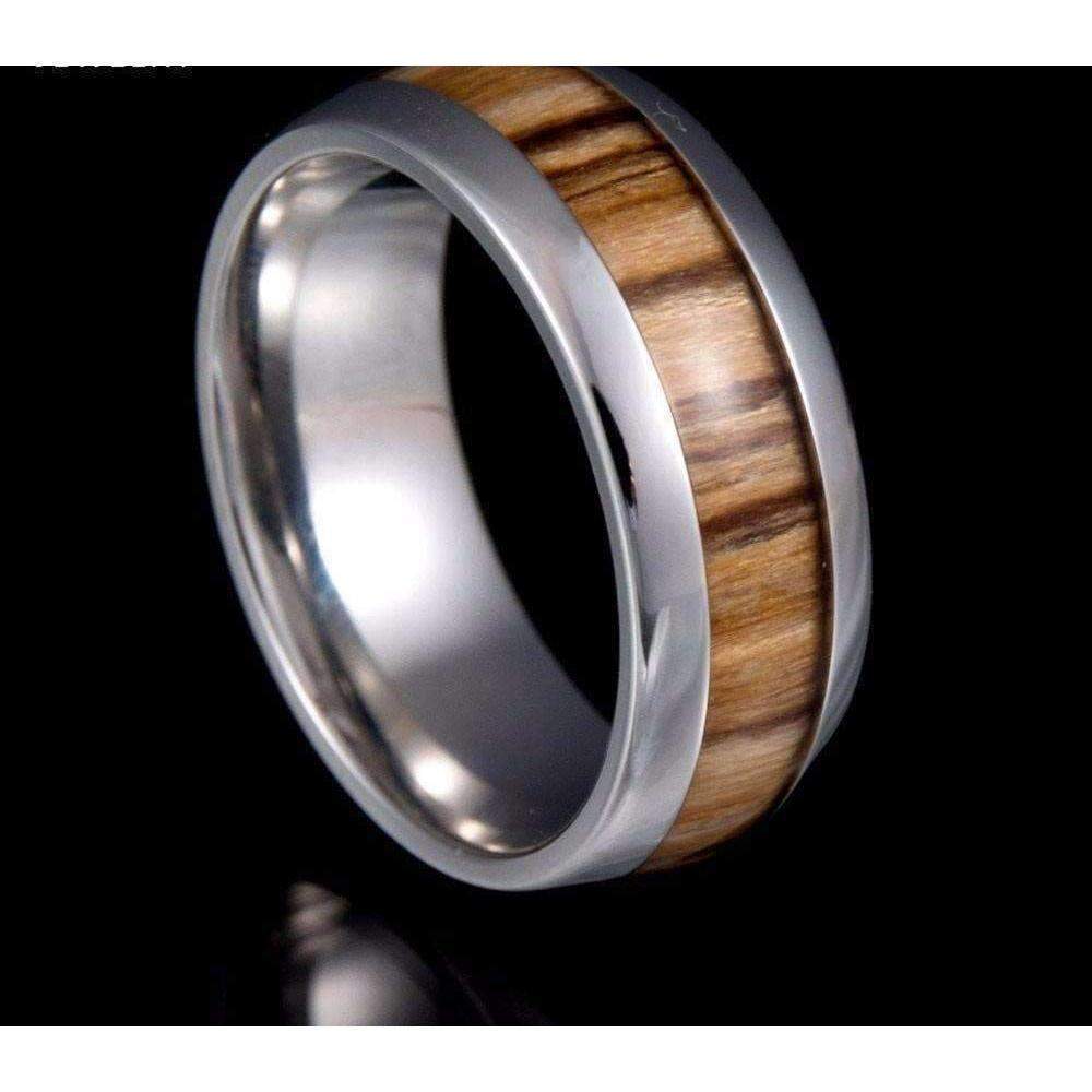 Bague en Bois - Ambré