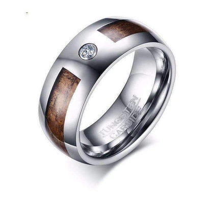 Bague en Bois - Diamond