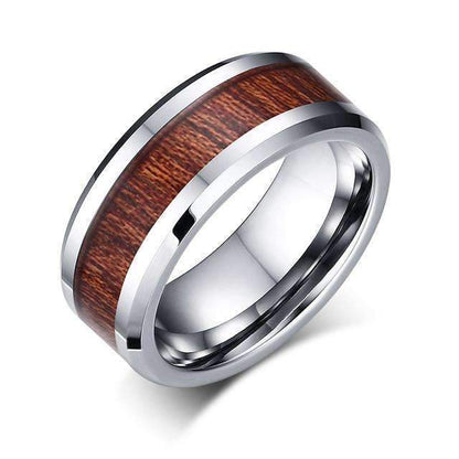 Bague en Bois - Naturel Taille 7 - 55mm